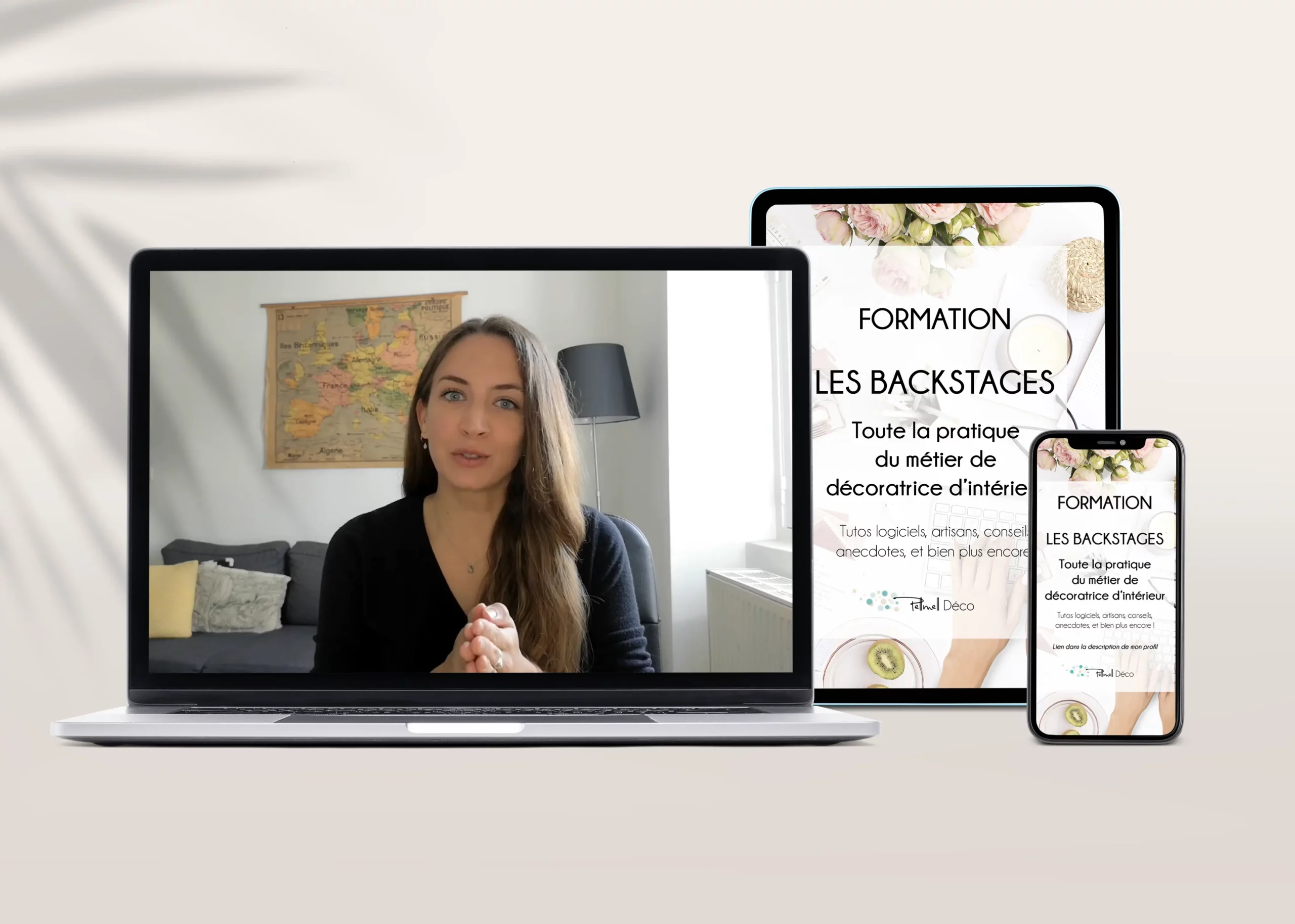 Formation Les Backstages Toute la pratique du métier de décoration d'intérieur Pellmell Déco